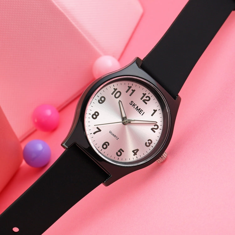 SKMEI 1760 Stainless Steel Buckle Silicone Strap Waterproof Quartz Watch(Purple Transparent) - free shipping - PMC TechLife - Order now!