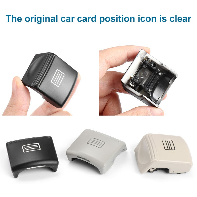 Car Sunroof Window Switch Button for Mercedes-Benz W204 / W212, Left Driving(Grey) - Car Switches by PMC TechLife | Online Shopping South Africa | PMC TechLife | Buy Now Pay Later Mobicred