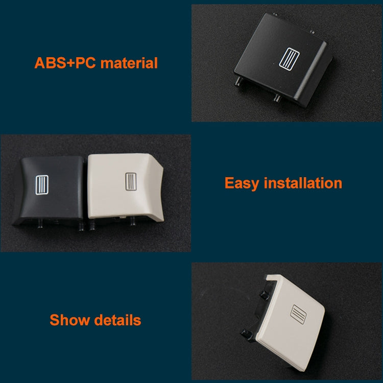 Car Dome Light Button Sunroof Window Switch Button for Mercedes-Benz W166 / W292 2012-, Left Driving, Style:Convex(Porcelain White) - Car Switches by PMC TechLife | Online Shopping South Africa | PMC TechLife | Buy Now Pay Later Mobicred