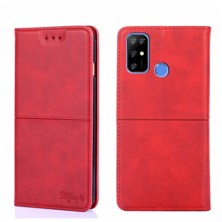 For Doogee X96 Pro Cow Texture Magnetic Horizontal Flip Leather Phone Case(Red) - Doogee Cases by PMC Jewellery | Online Shopping South Africa | PMC Jewellery | Buy Now Pay Later Mobicred