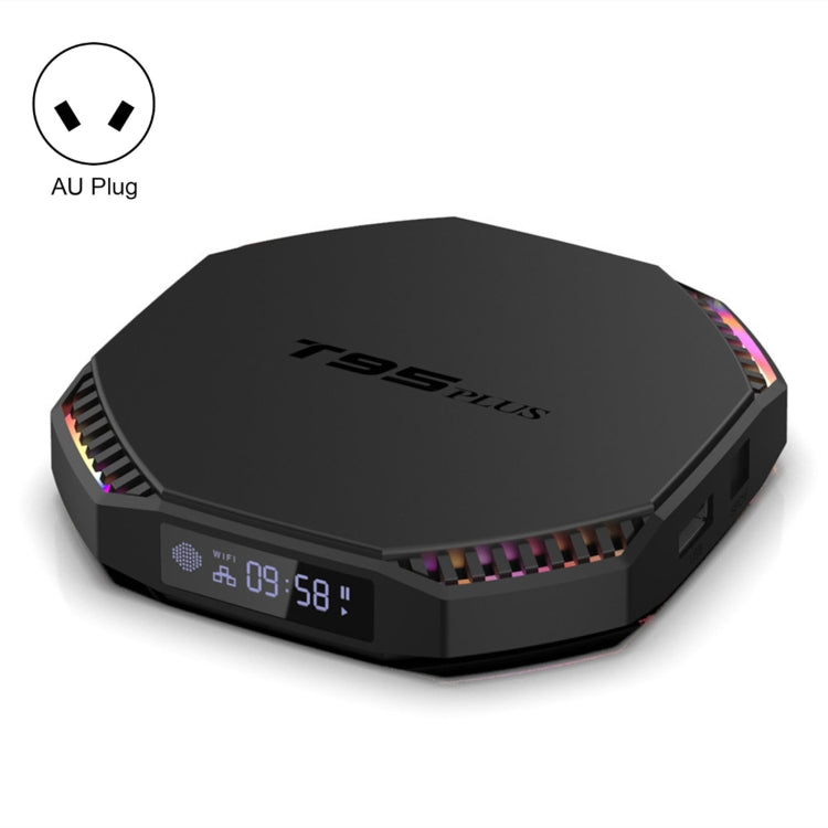 T95 Plus RK3566 Dual Wifi Bluetooth Smart TV Set Top Box, 4GB+32GB(AU Plug) - RK3566 by PMC TechLife | Online Shopping South Africa | PMC TechLife | Buy Now Pay Later Mobicred