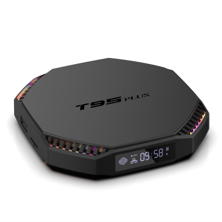 T95 Plus RK3566 Dual Wifi Bluetooth Smart TV Set Top Box, 8GB+128GB(UK Plug) - RK3566 by PMC TechLife | Online Shopping South Africa | PMC TechLife | Buy Now Pay Later Mobicred