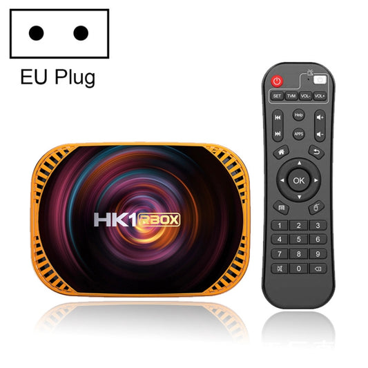 MECOOL HK1RBOX X4 4K TV Box, Android 11 Amlogic S905X4 CPU with RC 4GB+64GB(EU Plug) - Amlogic S905 by MECOOL | Online Shopping South Africa | PMC Jewellery | Buy Now Pay Later Mobicred