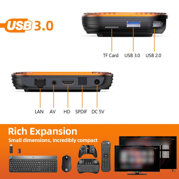 MECOOL HK1RBOX X4 4K TV Box, Android 11 Amlogic S905X4 CPU with RC 4GB+128GB(UK Plug) - free shipping - PMC TechLife - Order now!