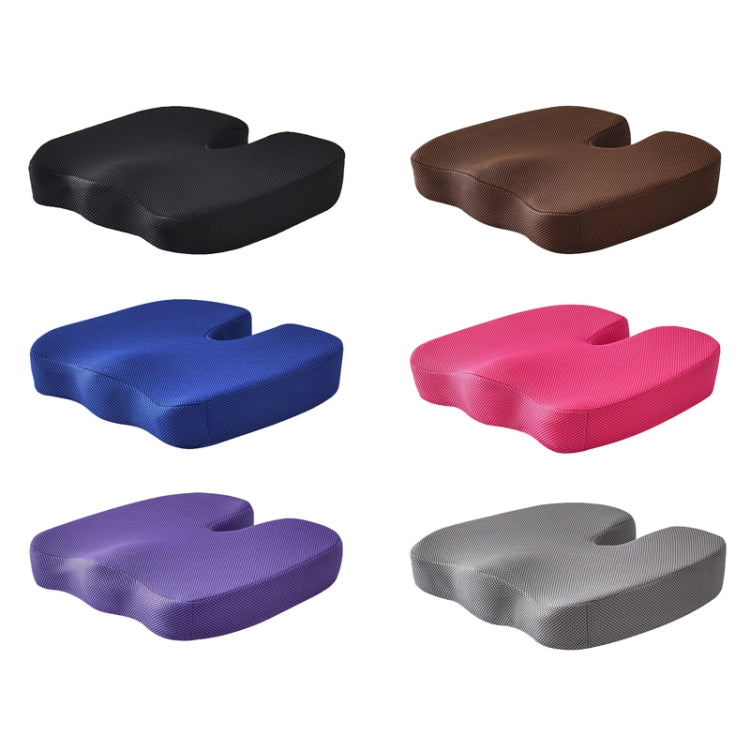 Soft U-shaped cushion Ergonomic Seat, Model:Mesh Style(Brown) - Cushions & Pillows by PMC Jewellery | Online Shopping South Africa | PMC Jewellery | Buy Now Pay Later Mobicred