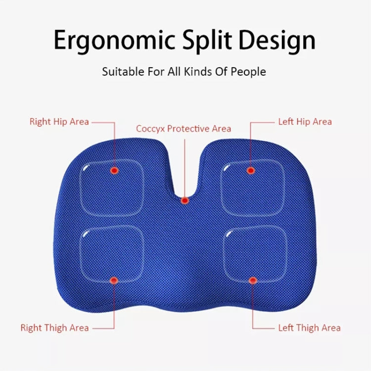 Soft U-shaped cushion Ergonomic Seat, Model:Mesh Style(Black) - Cushions & Pillows by PMC Jewellery | Online Shopping South Africa | PMC Jewellery | Buy Now Pay Later Mobicred