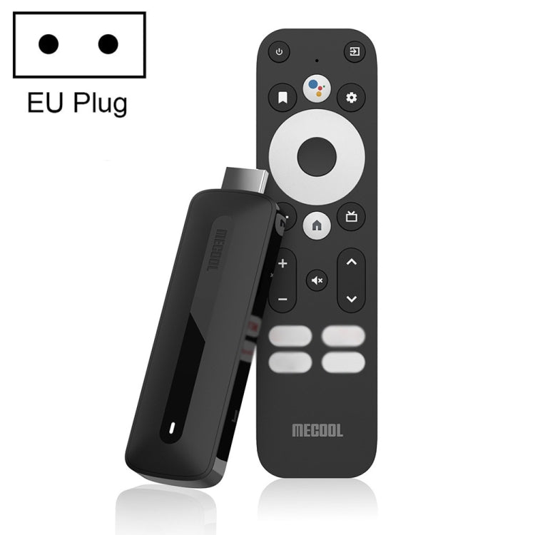Mecool KD3 4K TV Stick, Android 11 Amlogic S905Y4 CPU 2GB+8GB with RC(EU Plug) - free shipping - PMC TechLife - Order now!