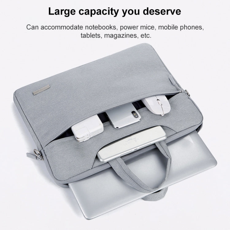Handbag Laptop Bag Inner Bag with Shoulder Strap, Size:13.3 inch(Dark Grey) - Other by PMC TechLife | Online Shopping South Africa | PMC TechLife | Buy Now Pay Later Mobicred