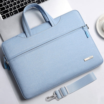 Handbag Laptop Bag Inner Bag with Shoulder Strap, Size:14 inch(Blue) - Other by PMC Jewellery | Online Shopping South Africa | PMC Jewellery | Buy Now Pay Later Mobicred