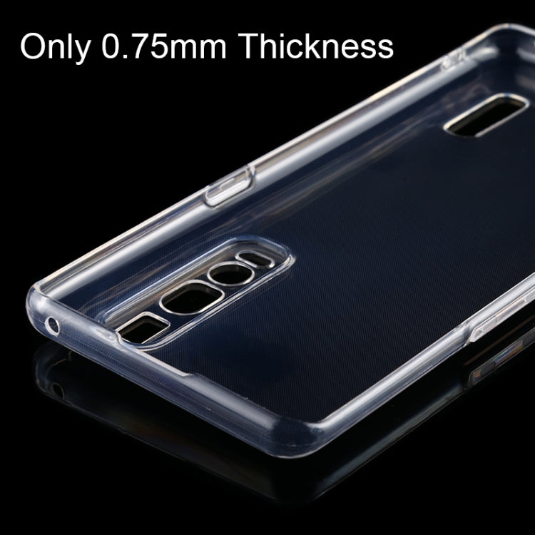 For OPPO Find X2 Pro TPU Ultra-Thin Transparent Mobile Phone Case - OPPO Cases by PMC Jewellery | Online Shopping South Africa | PMC Jewellery | Buy Now Pay Later Mobicred