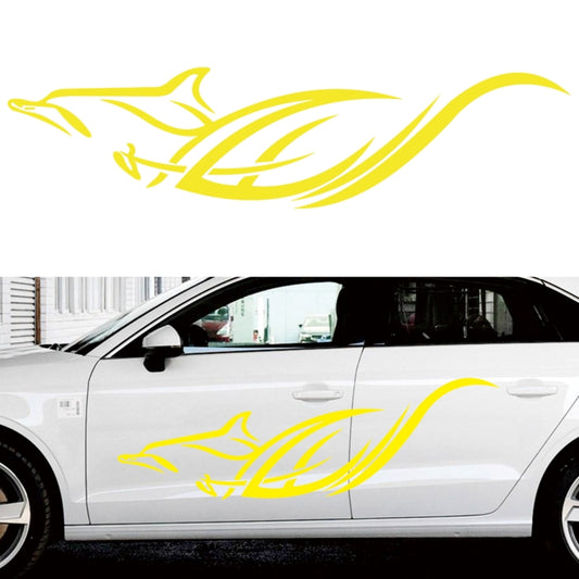 D-905 Animal Pattern Car Modified Decorative Sticker(Yellow) - Decorative Sticker by PMC Jewellery | Online Shopping South Africa | PMC Jewellery | Buy Now Pay Later Mobicred
