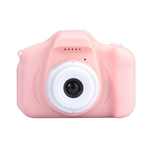 X2S 2.0 Inch LCD Screen Mini Children Camera Digital Camera, Resolution:HD Single Camera 1300W+ 32G Memory Card + Card Reader + Cartoon Stickers(Pink) - Children Cameras by PMC Jewellery | Online Shopping South Africa | PMC Jewellery | Buy Now Pay Later Mobicred