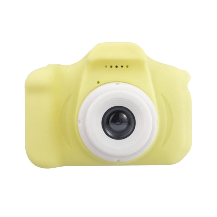 X2S 2.0 Inch LCD Screen Mini Children Camera Digital Camera, For:800W Single Camera+32G+Card Reader+Cartoon Sticker(Yellow) - Children Cameras by PMC Jewellery | Online Shopping South Africa | PMC Jewellery | Buy Now Pay Later Mobicred