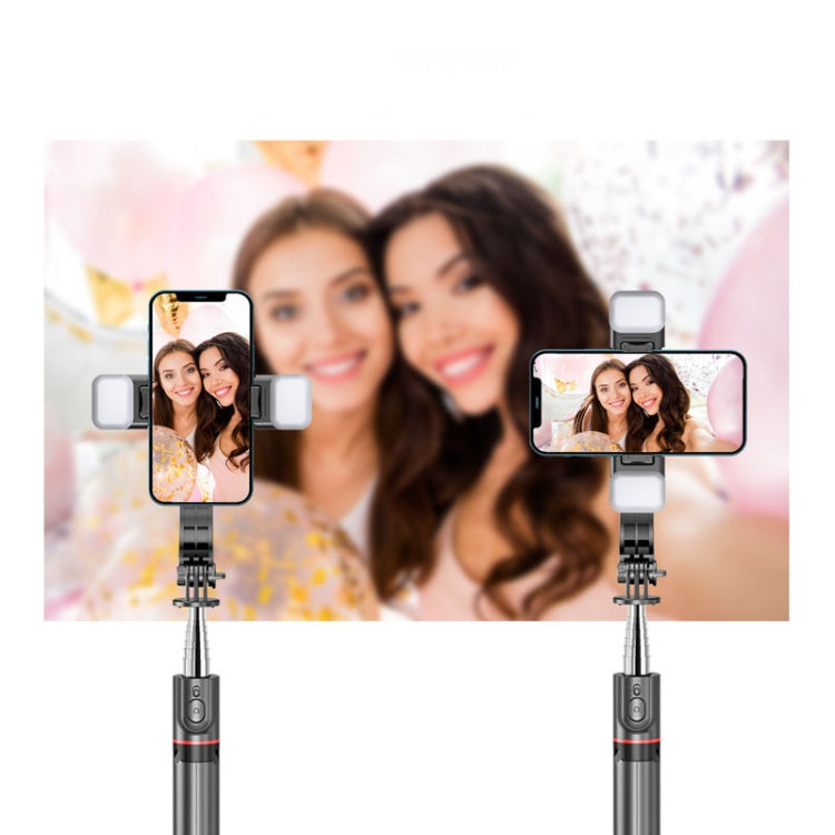 L13D Bluetooth Remote Control Detachable Fill Light Tripod Selfie Stick Phone Holder - Selfie Light by PMC Jewellery | Online Shopping South Africa | PMC Jewellery | Buy Now Pay Later Mobicred