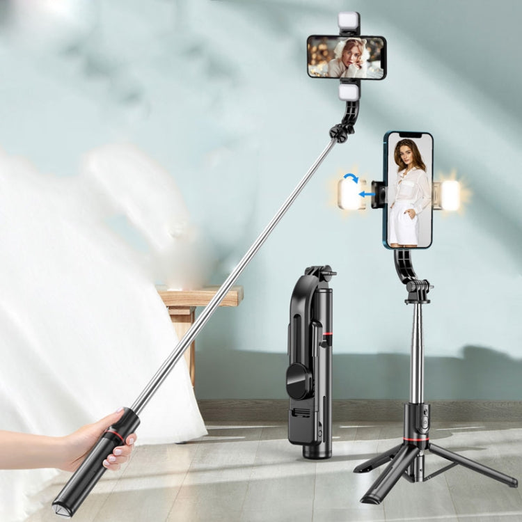 L13D Bluetooth Remote Control Detachable Fill Light Tripod Selfie Stick Phone Holder - Selfie Light by PMC Jewellery | Online Shopping South Africa | PMC Jewellery | Buy Now Pay Later Mobicred