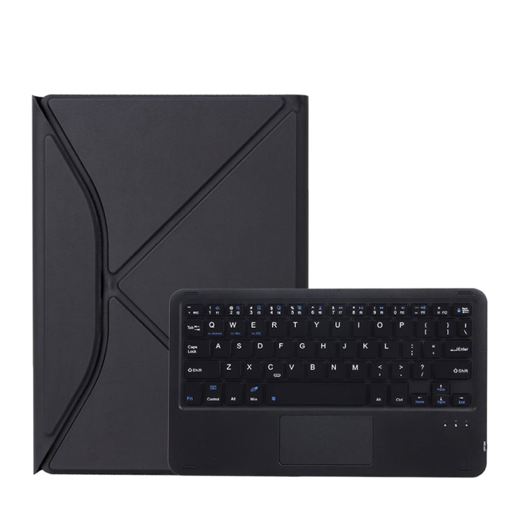 Z098B-A Pen Slot Touchpad Bluetooth Keyboard Leather Tablet Case For iPad Air 11 2025 / 2024 / Air 5 / Air 4(Black) - For iPad Air by PMC TechLife | Online Shopping South Africa | PMC TechLife | Buy Now Pay Later Mobicred