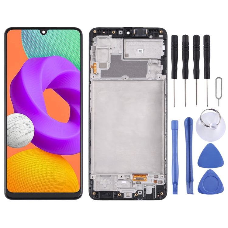 Original Super AMOLED LCD Screen For Samsung Galaxy M22 SM-M225F Digitizer Full Assembly with Frame - free shipping - PMc TechLife - Order now!