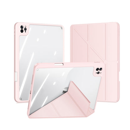 DUX DUCIS Magi Series Shockproof Tablet Case For iPad Pro 11 2022/2021/2020/2018 (Pink) - iPad Pro 11 (2018) Cases by DUX DUCIS | Online Shopping South Africa | PMC Jewellery | Buy Now Pay Later Mobicred