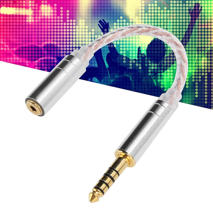 ZS0156 Balanced Inter-conversion Audio Cable(2.5 Balanced Male to 4.4 Balanced Female) - Headset Accessories by PMC Jewellery | Online Shopping South Africa | PMC Jewellery | Buy Now Pay Later Mobicred
