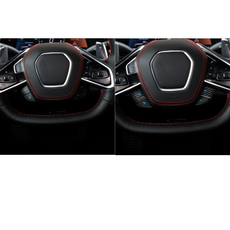 Car Steering Wheel Below Buttons for Chevrolet Corvette C8 2020-2021(Blue) - Steering Wheel Accessories by PMC Jewellery | Online Shopping South Africa | PMC Jewellery | Buy Now Pay Later Mobicred