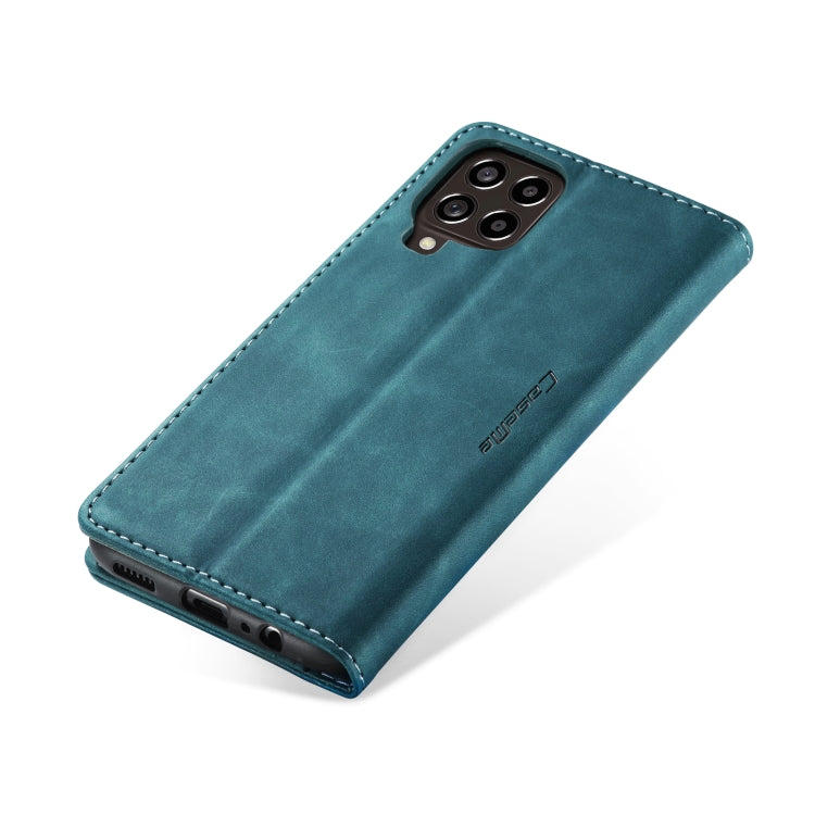 For Samsung Galaxy M33 5G CaseMe 013 Multifunctional Horizontal Flip Leather Phone Case(Blue) - Galaxy Phone Cases by CaseMe | Online Shopping South Africa | PMC Jewellery | Buy Now Pay Later Mobicred