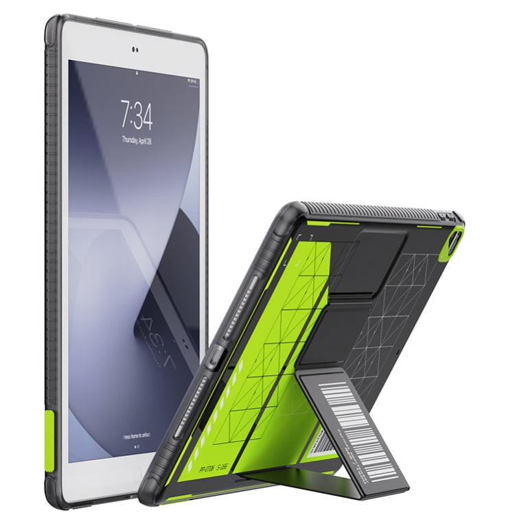 Mutural XingTu Series Tablet Case with Holder For iPad 10.2 2021 / 2020 / Pro 10.5 inch(Cyan) - free shipping - PMc TechLife - Order now!