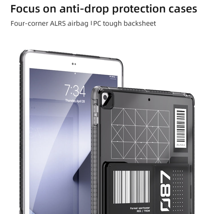 Mutural XingTu Series Tablet Case with Holder For iPad 10.2 2021 / 2020 / Pro 10.5 inch(Cyan) - free shipping - PMc TechLife - Order now!