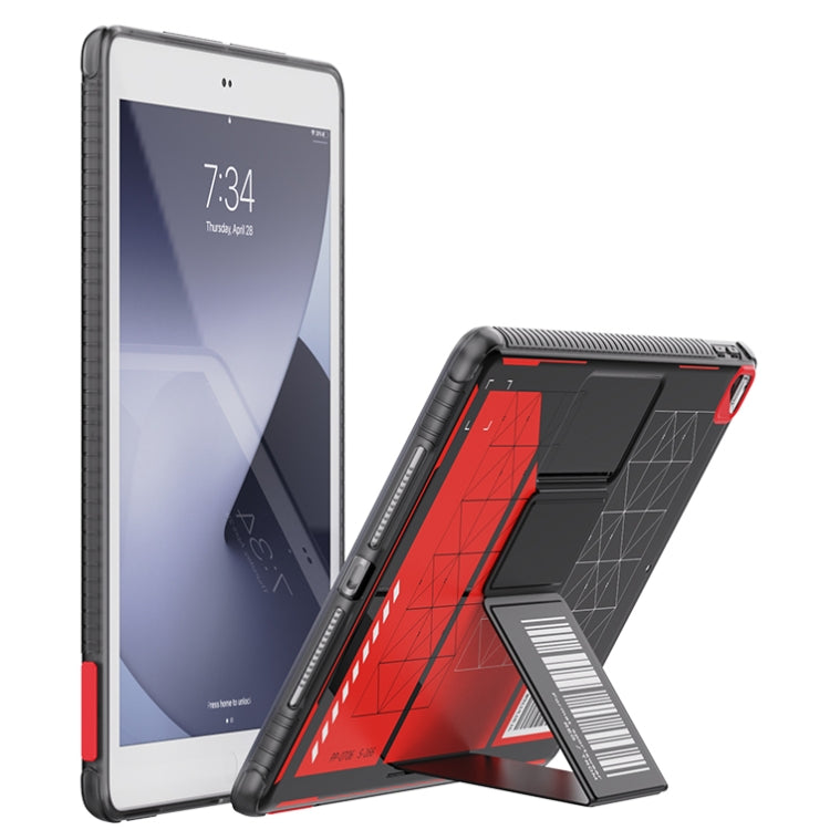 For iPad Air 10.9 2020 / Pro 11 2021 Mutural XingTu Series Tablet Case with Holder(Red) - free shipping - PMc TechLife - Order now!