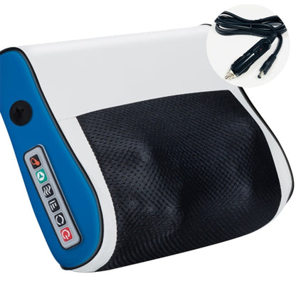 Multifunctional Hot Compress Neck Massager Car Cervical Spine Massage Pillow(Blue Six Keys) - Seat Accessories by PMC Jewellery | Online Shopping South Africa | PMC Jewellery | Buy Now Pay Later Mobicred