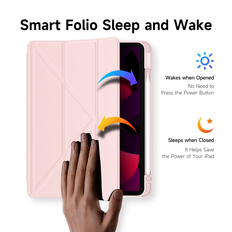 For iPad Air 2020 / Air 2022 / Air 11 2024 DUX DUCIS Magi Series Shockproof Tablet Case(Pink) - free shipping - PMC TechLife - Order now!