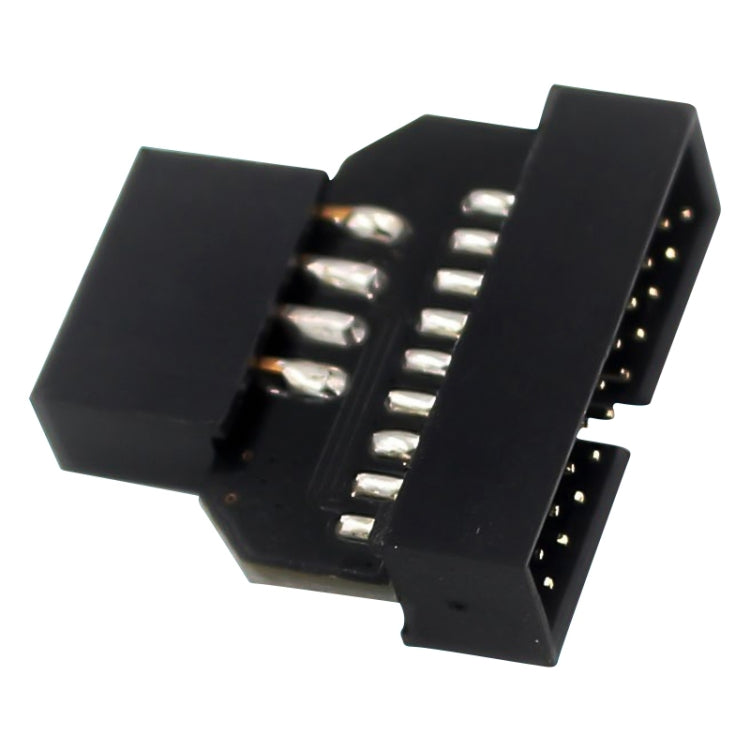 10 PCS Motherboard USB 2.0 9Pin to USB 3.0 19Pin Plug-in Connector Adapter, Model:PH23A - Others by PMC Jewellery | Online Shopping South Africa | PMC Jewellery | Buy Now Pay Later Mobicred