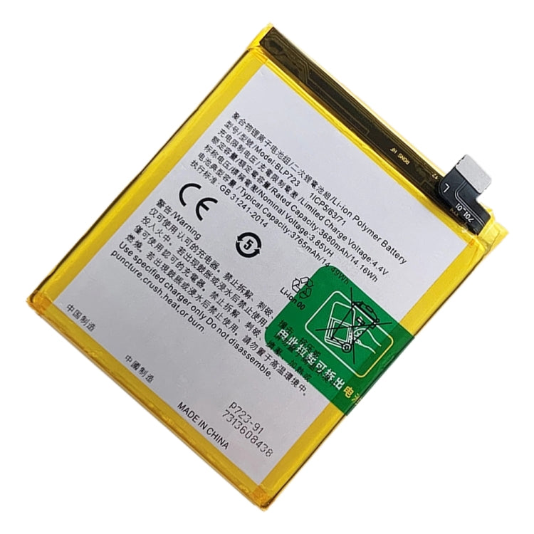 BLP723 3765mAh For Realme X Li-Polymer Battery Replacement - For OPPO by PMC Jewellery | Online Shopping South Africa | PMC Jewellery | Buy Now Pay Later Mobicred