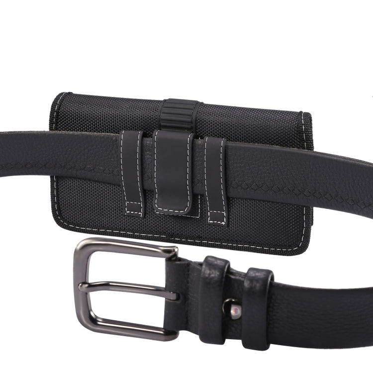 Oxford Cloth Mobile Phone Portable Waist Bag For 6.7-6.9 inch(Black) -  by PMC TechLife | Online Shopping South Africa | PMC TechLife