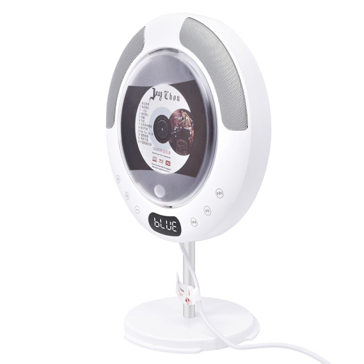 Kecag KC-607 Wall Mounted Bluetooth Compact Disc Album CD Player(White) - free shipping - PMC Jewellery - Order now!
