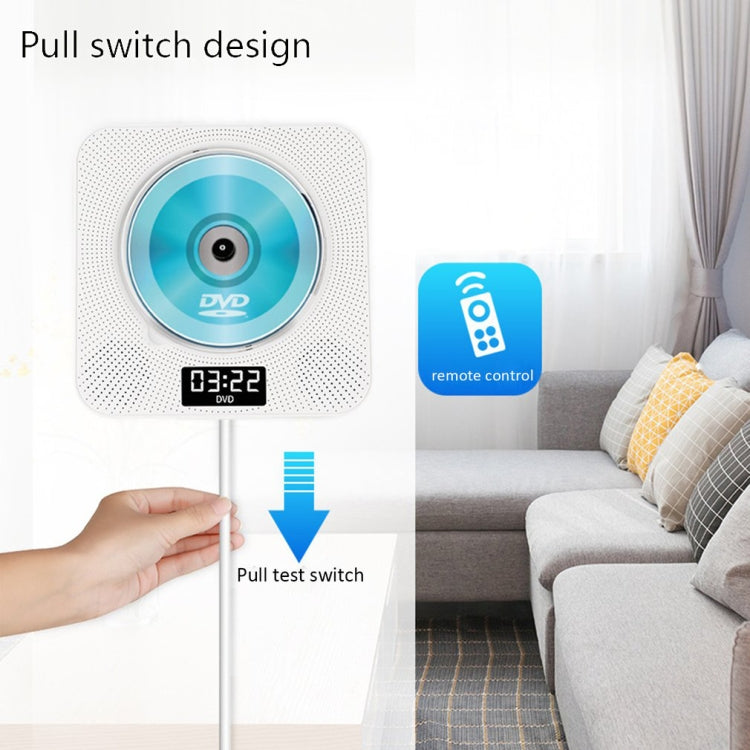 Kecag KC-608 Wall Mounted HD DVD Player Bluetooth CD Player(Blue) - free shipping - PMC Jewellery - Order now!