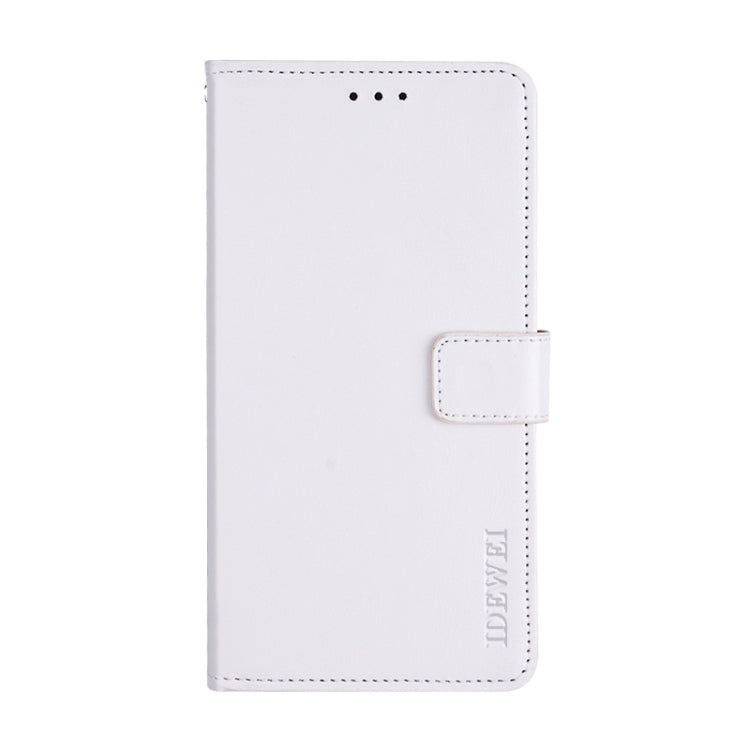 For Doogee X90 idewei Crazy Horse Texture Horizontal Flip Leather Case with Holder & Card Slots & Wallet(White) - More Brand by idewei | Online Shopping South Africa | PMC Jewellery | Buy Now Pay Later Mobicred