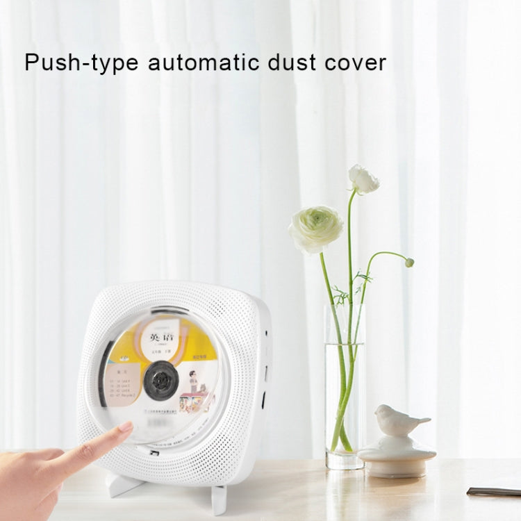 Kecag KC-609 Wall Mounted Home DVD Player Bluetooth CD Player, Specification:CD Version+ Not Connected to TV+ Plug-In Version(White) - free shipping - PMC Jewellery - Order now!