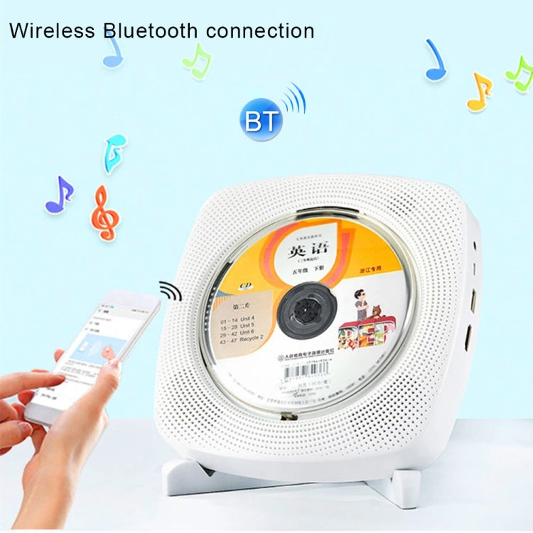 Kecag KC-609 Wall Mounted Home DVD Player Bluetooth CD Player, Specification:CD Version + Not Connected to TV + Charging Version(Blue) - free shipping - PMC Jewellery - Order now!