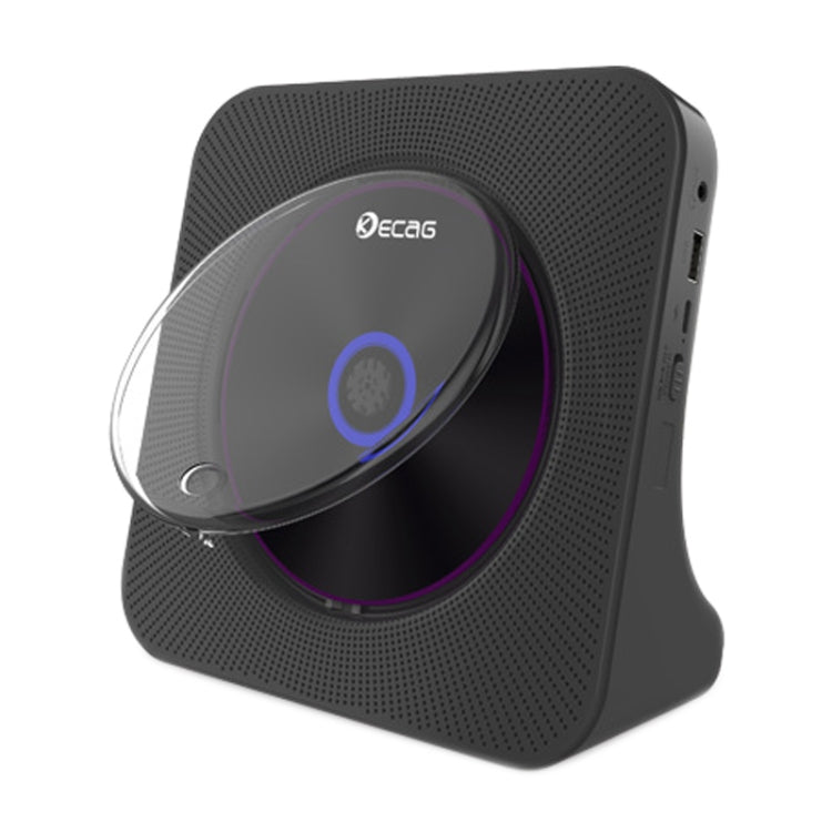 Kecag KC-806 2A Retro Bluetooth Music Disc Album CD Player, Specification:Rechargeable Version(Black) - free shipping - PMC Jewellery - Order now!