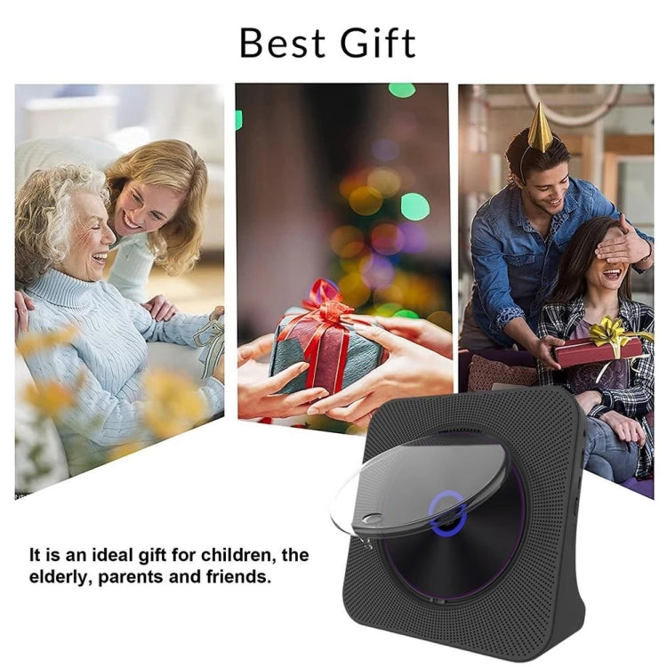 Kecag KC-806 2A Retro Bluetooth Music Disc Album CD Player, Specification:Rechargeable Version(Pink) - free shipping - PMC Jewellery - Order now!