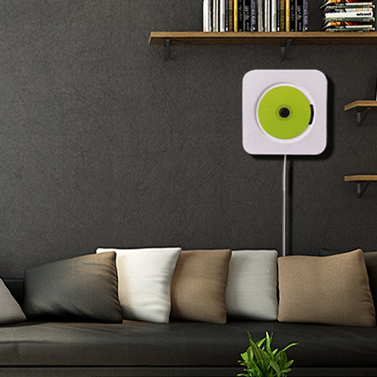 Kecag KC-808 6W Wall Mounted Bluetooth CD Player(White) - free shipping - PMC Jewellery - Order now!