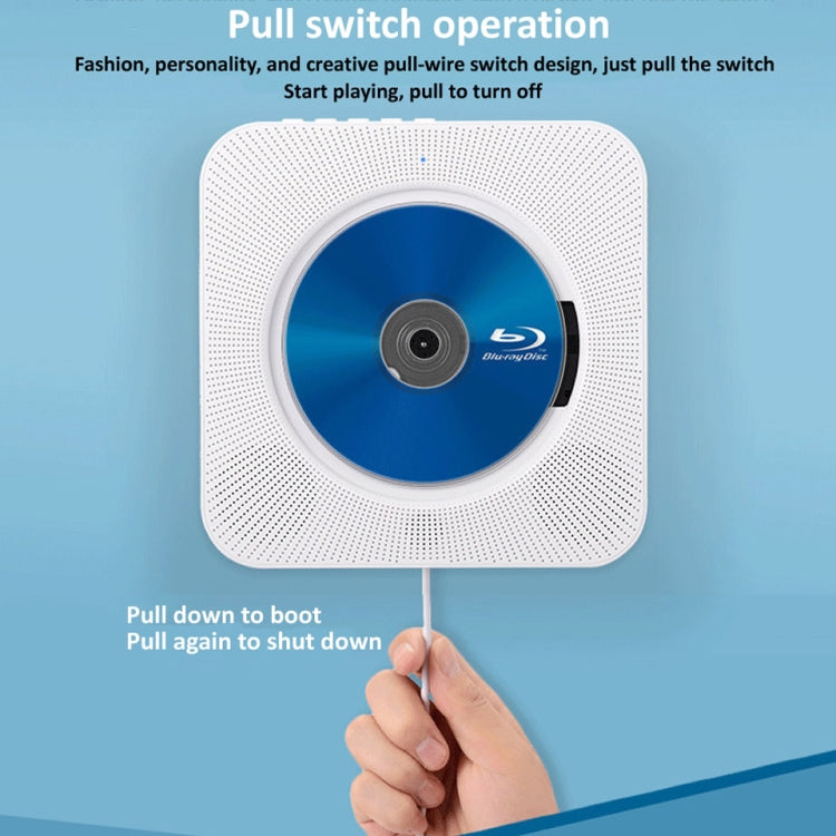 Kecag KC-809 10W Portable Bluetooth Album CD Player Player(Blue) - free shipping - PMC Jewellery - Order now!