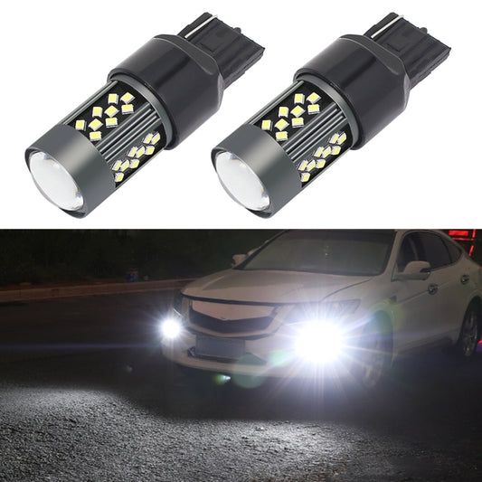 1 Pair 7440 12V 7W Continuous Car LED Fog Light(White Light) - Fog / Driving Lights by PMC Jewellery | Online Shopping South Africa | PMC Jewellery | Buy Now Pay Later Mobicred