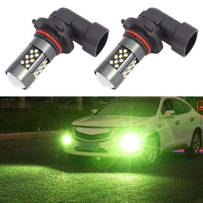 1 Pair 9006 12V 7W Continuous Car LED Fog Light(Lime Light) - Fog / Driving Lights by PMC Jewellery | Online Shopping South Africa | PMC Jewellery | Buy Now Pay Later Mobicred