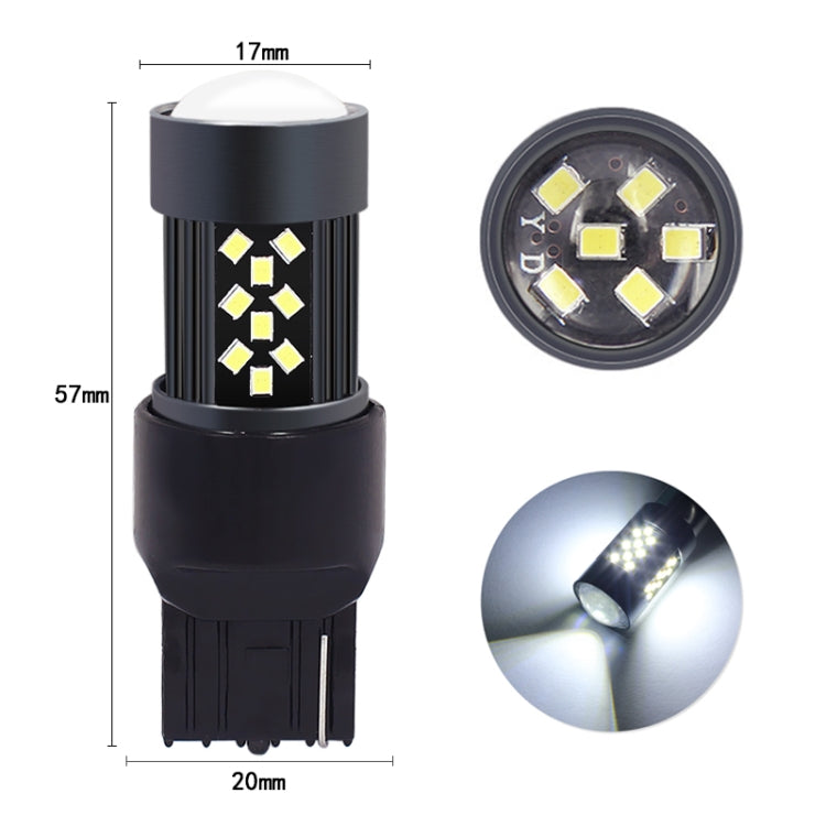 1 Pair 7440 12V 7W Strobe Car LED Fog Light(Blue Light) - Fog / Driving Lights by PMC TechLife | Online Shopping South Africa | PMC TechLife | Buy Now Pay Later Mobicred