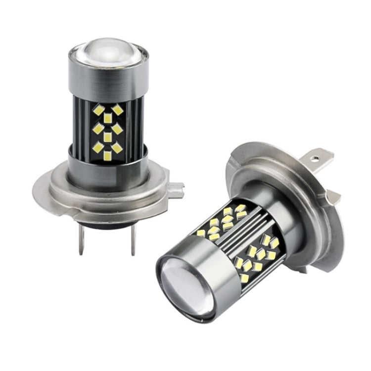 1 Pair H7 12V 7W Strobe Car LED Fog Light(Orange Light) - Fog / Driving Lights by PMC TechLife | Online Shopping South Africa | PMC TechLife | Buy Now Pay Later Mobicred