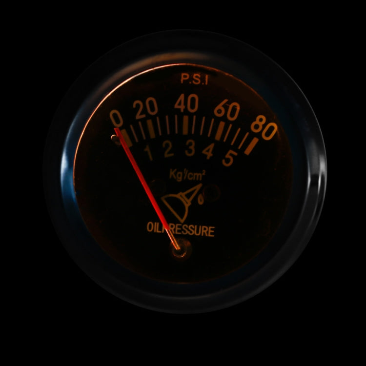 Car Modified 12V Universal 52mm Mechanical Oil Pressure Gauge - Car Modification by PMC Jewellery | Online Shopping South Africa | PMC Jewellery