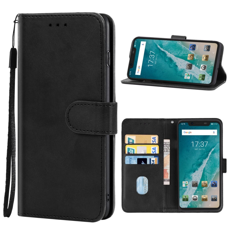 For Blackview BV9600 / BV9600 Pro Leather Phone Case(Black) - More Brand by PMC Jewellery | Online Shopping South Africa | PMC Jewellery | Buy Now Pay Later Mobicred