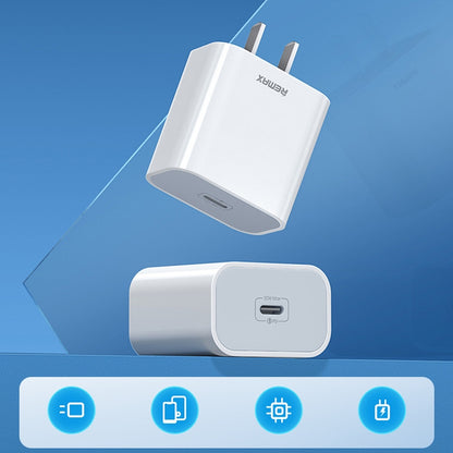 REMAX RP-U79 Speed Series 20W USB-C/Type-C Multi-Compatible Fast Charger, Specification:UK Plug(White) - USB Charger by REMAX | Online Shopping South Africa | PMC Jewellery | Buy Now Pay Later Mobicred