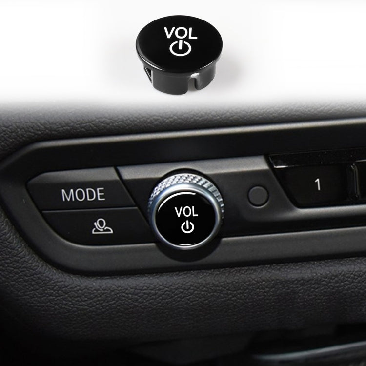 Car Audio Volume Button for BMW X7 G07 2019+, Left and Right Drive(Black) - Car Interior Mouldings by PMC Jewellery | Online Shopping South Africa | PMC Jewellery